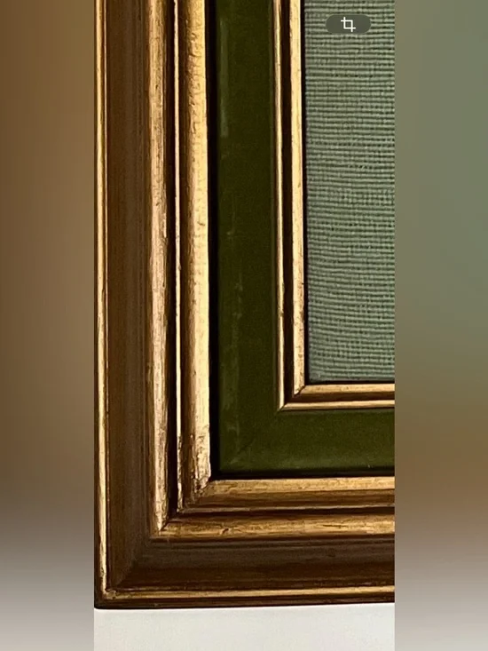 Vintage Framed Petit Point Needlework – Two Birds on Bamboo ,Made in Mexico 1997 - Picture 11 of 17